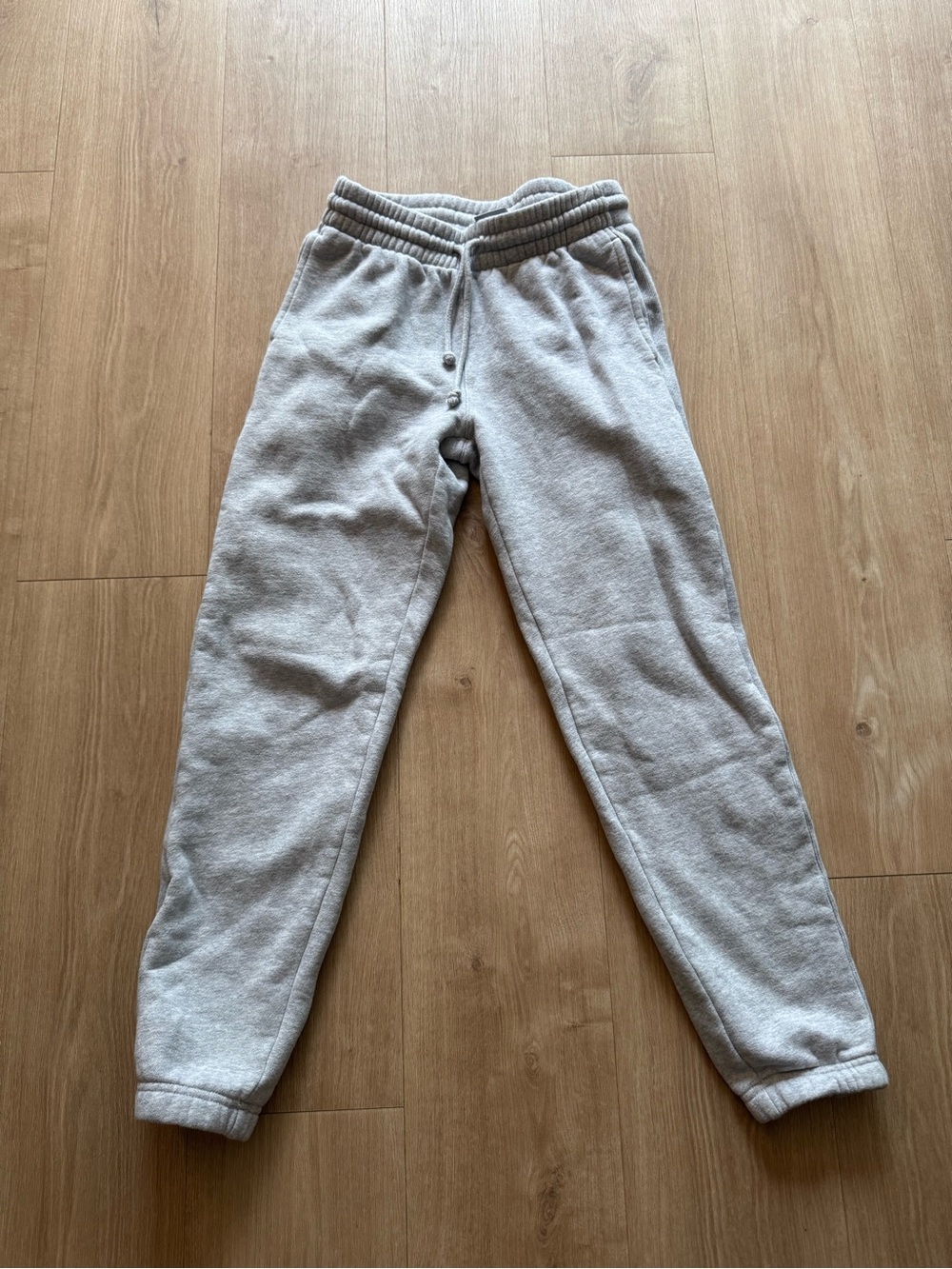 TNA Light Gray Fleece Joggers